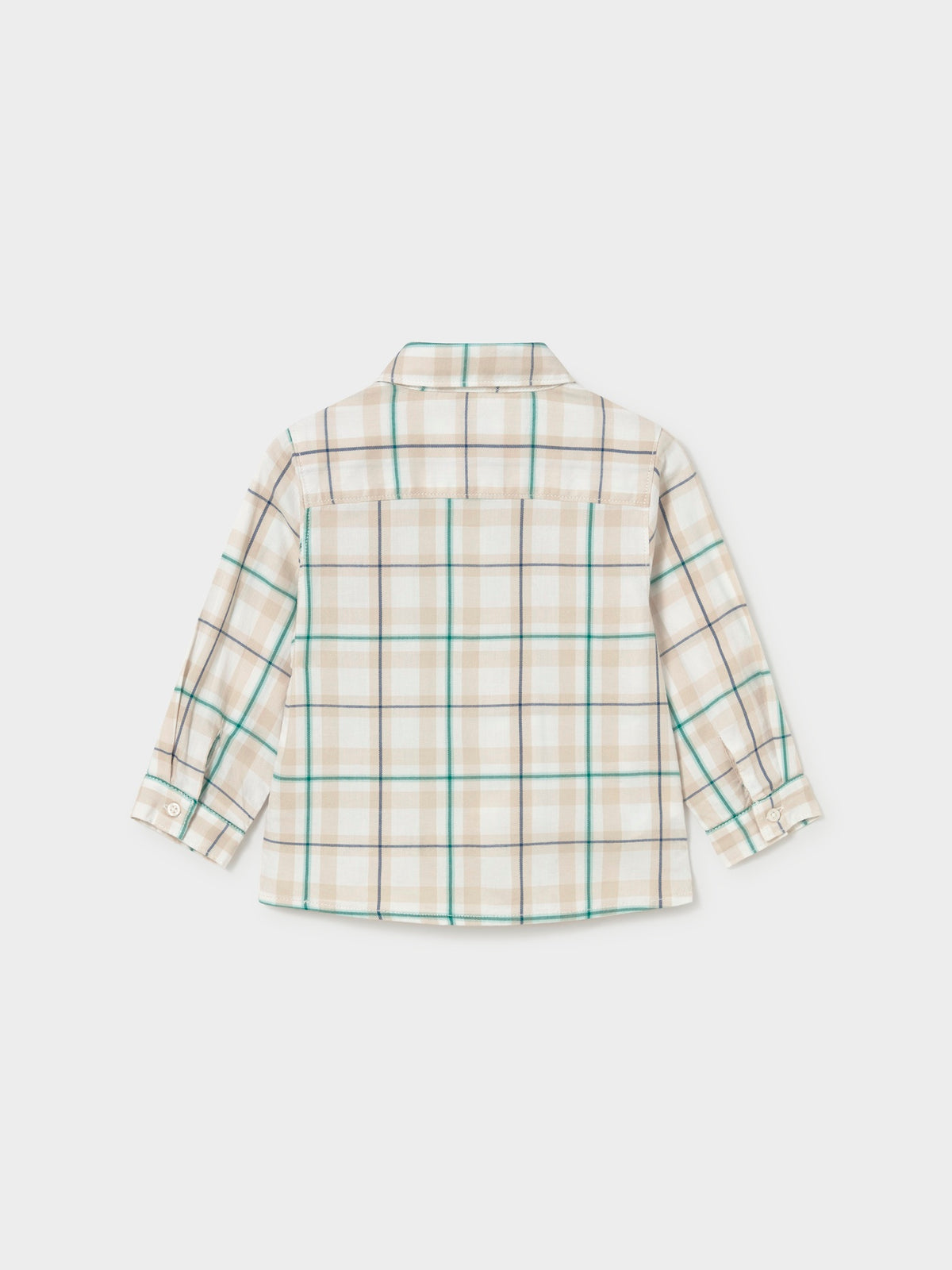 Camisa m/comp.xadrez Acacia (Verde)  para Bebé Menino - Mayoral