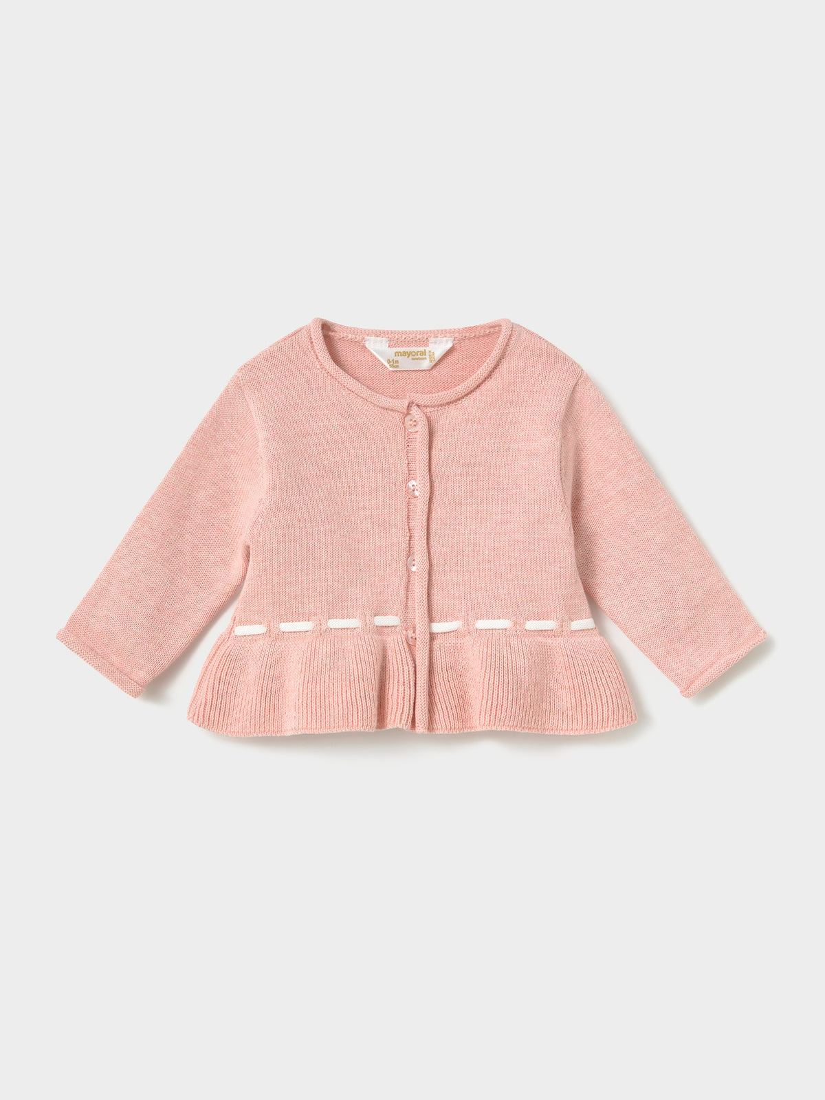 Conj. short Rosa b vig (Rosa Bébé)  para Bebé Menina - Mayoral
