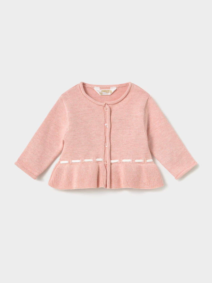 Conj. short Rosa b vig (Rosa Bébé)  para Bebé Menina - Mayoral