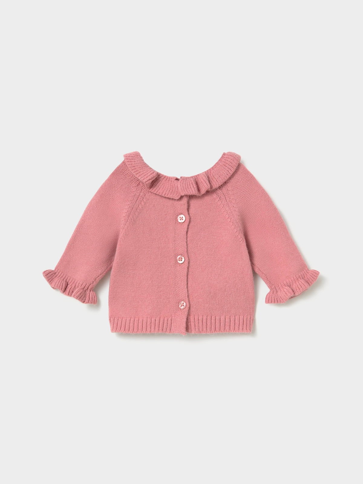Camisola de malha greca Cipria (Rosa)  para Bebé Menina - Mayoral