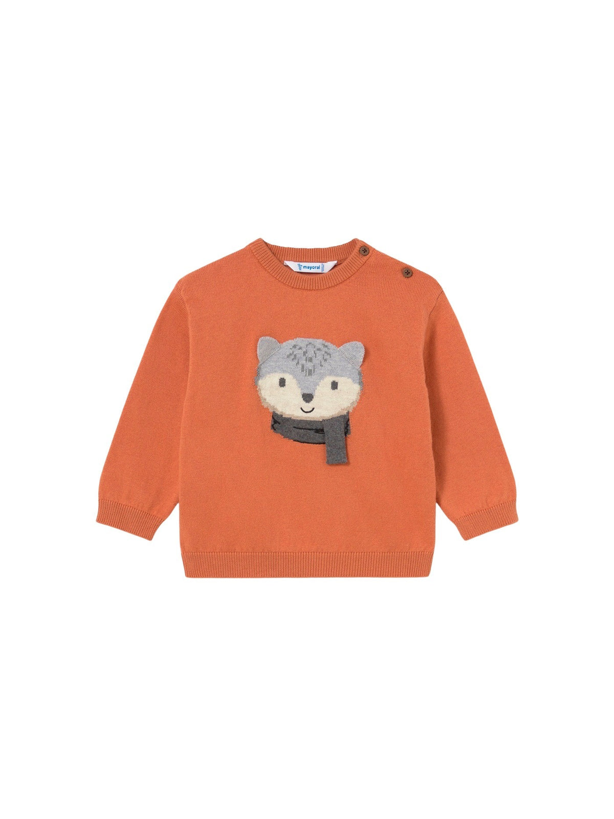 Jersey intarsia Telha (Tijolo)  para Bebé Menino - Mayoral
