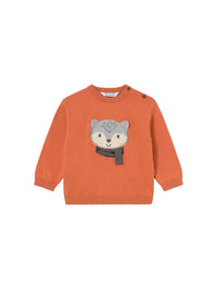 Jersey intarsia Telha (Tijolo)  para Bebé Menino - Mayoral