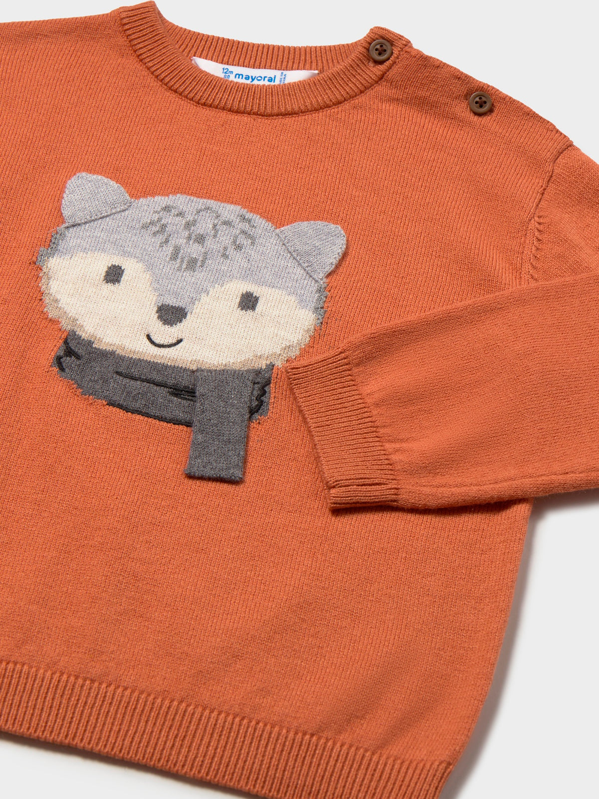 Jersey intarsia Telha (Tijolo)  para Bebé Menino - Mayoral