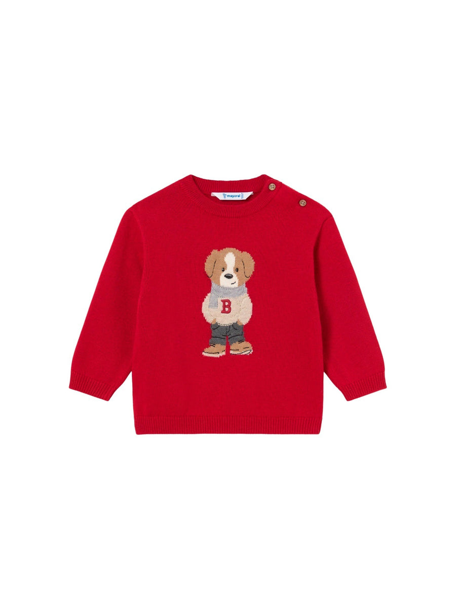 Jersey intarsia Vermelho (Vermelho)  para Bebé Menino - Mayoral