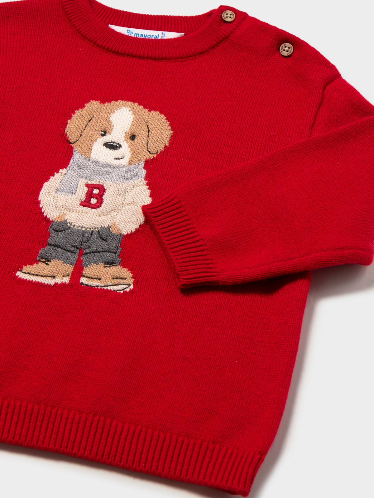Jersey intarsia Vermelho (Vermelho)  para Bebé Menino - Mayoral