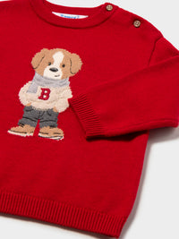 Jersey intarsia Vermelho (Vermelho)  para Bebé Menino - Mayoral