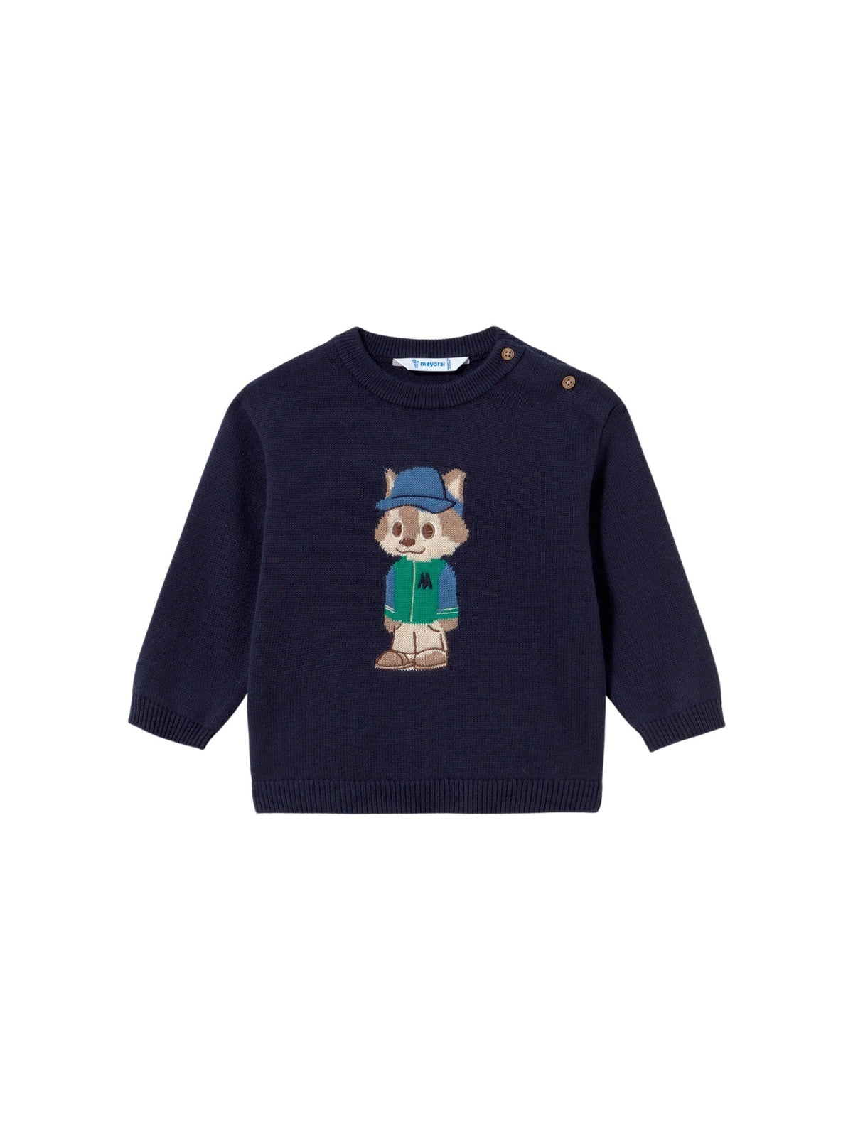 Jersey intarsia Azul (Marinho)  para Bebé Menino - Mayoral