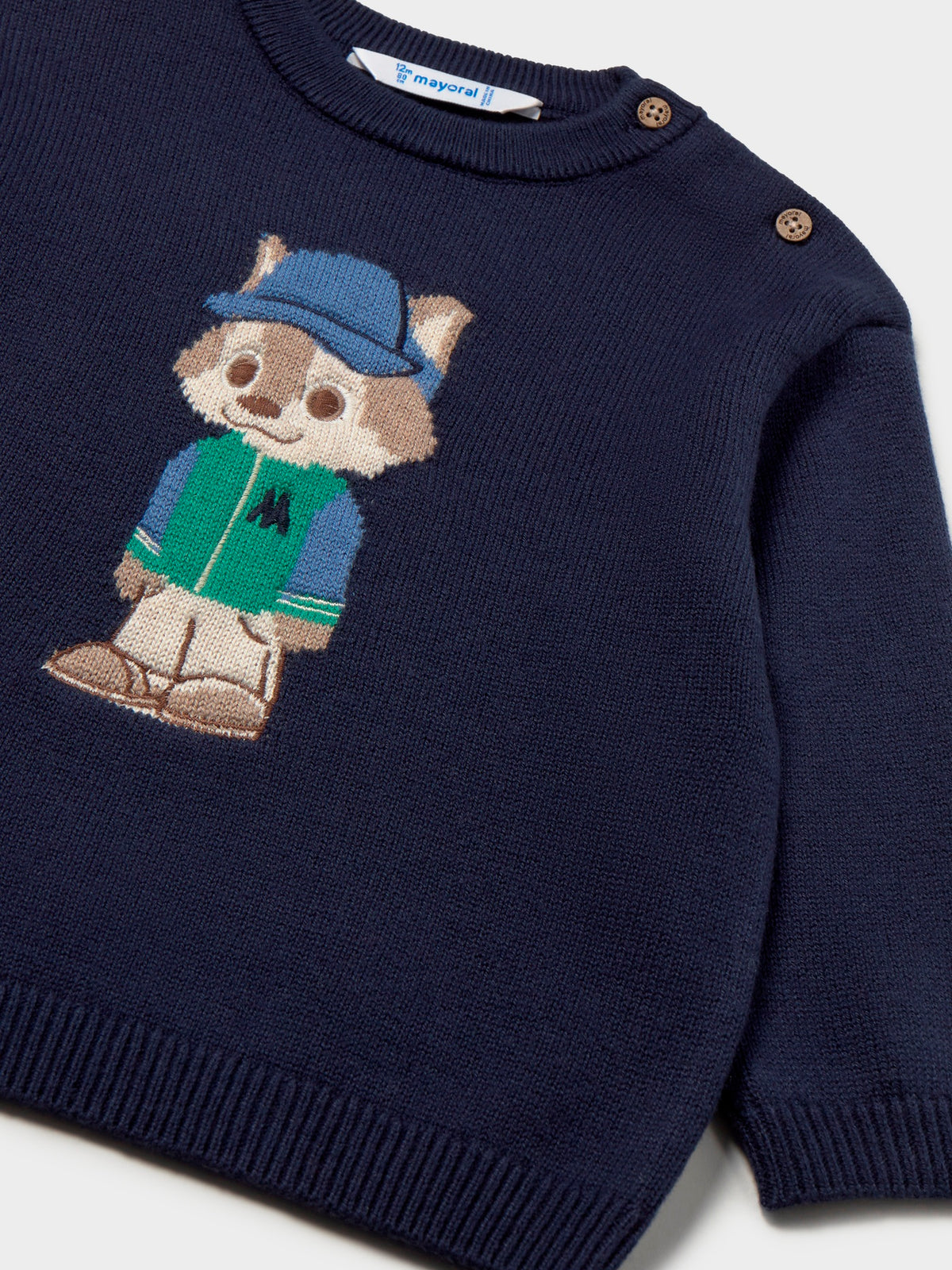 Jersey intarsia Azul (Marinho)  para Bebé Menino - Mayoral