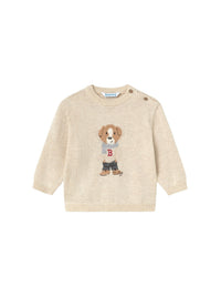 Jersey intarsia Pedra vig (Bege)  para Bebé Menino - Mayoral