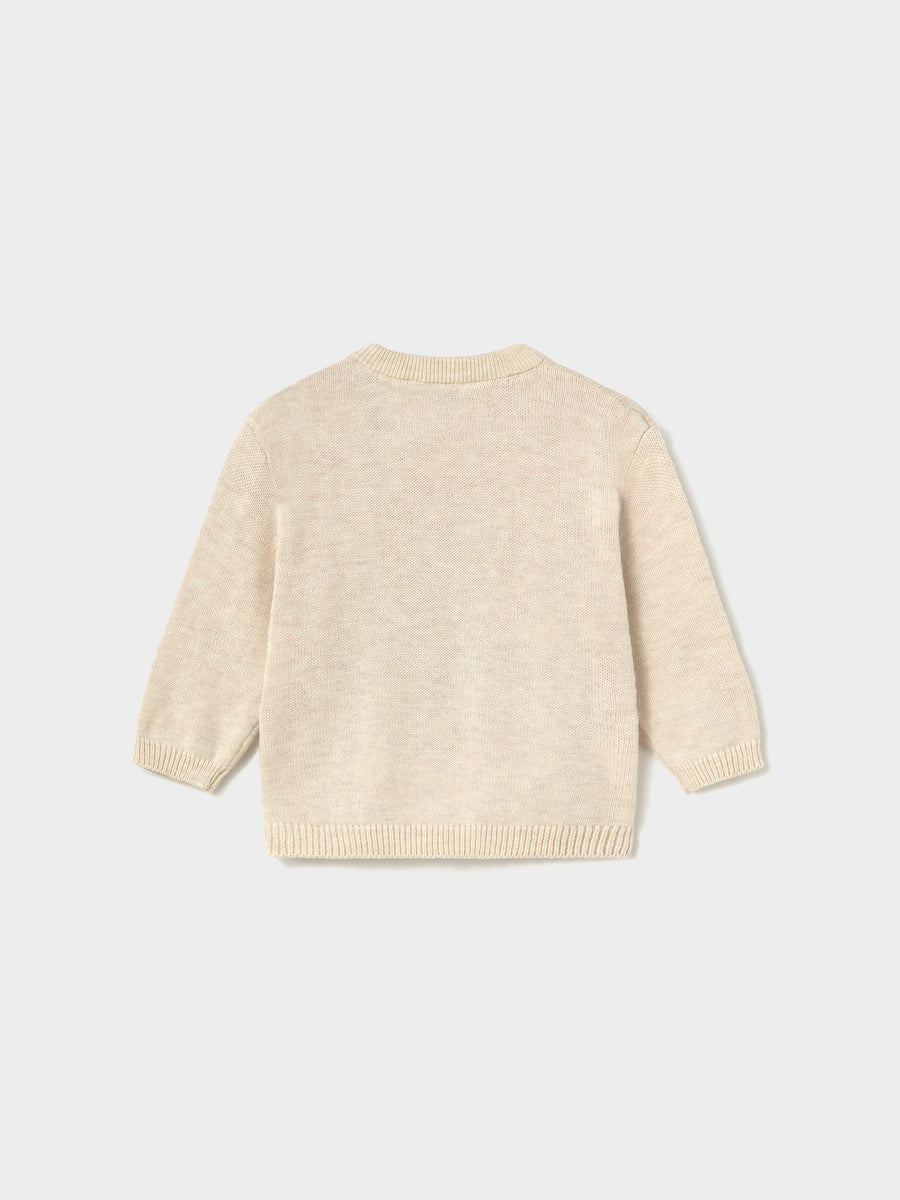 Jersey intarsia Pedra vig (Bege)  para Bebé Menino - Mayoral