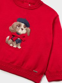 Jersey jacquard Vermelho (Vermelho)  para Bebé Menina - Mayoral