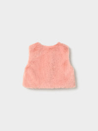 Colete pêlo Petisui (Rosa Bébé)  para Bebé Menina - Mayoral