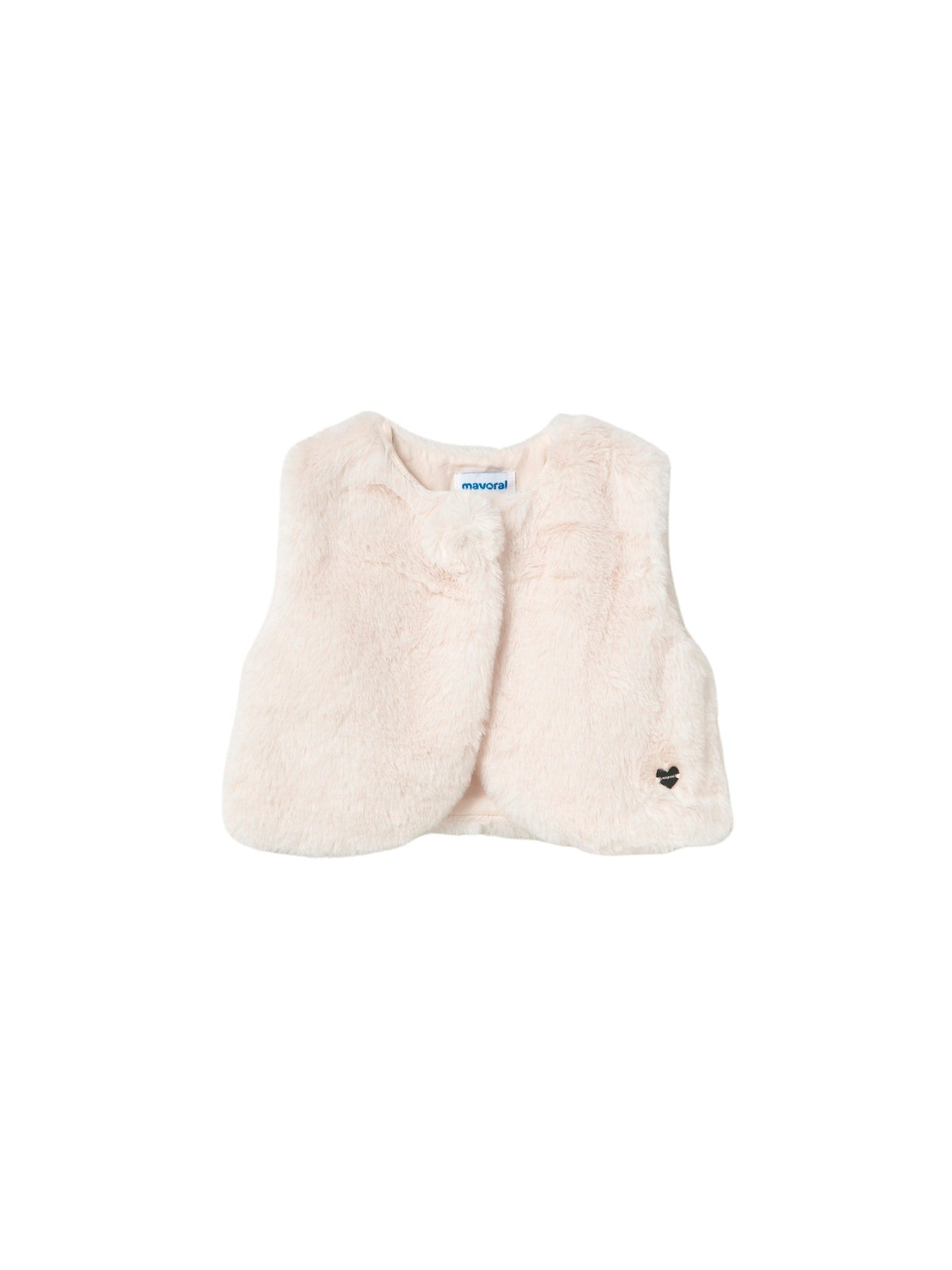 Colete pêlo Soja (Creme / Pérola)  para Bebé Menina - Mayoral