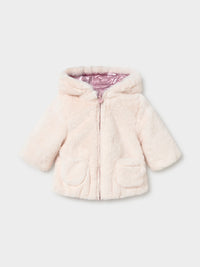 Blusão reversivel Rosa malva (Lilás)  para Bebé Menina - Mayoral