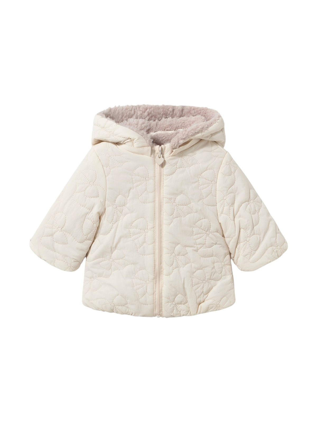 Blusão reversivel Cerámica (Creme / Pérola)  para Bebé Menina - Mayoral