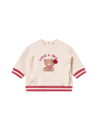 Sweat-shirt Cerámica (Creme / Pérola)  para Bebé Menina - Mayoral