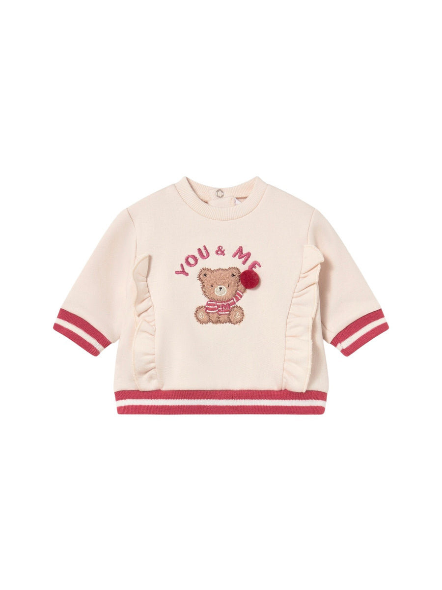 Sweat-shirt Cerámica (Creme / Pérola)  para Bebé Menina - Mayoral