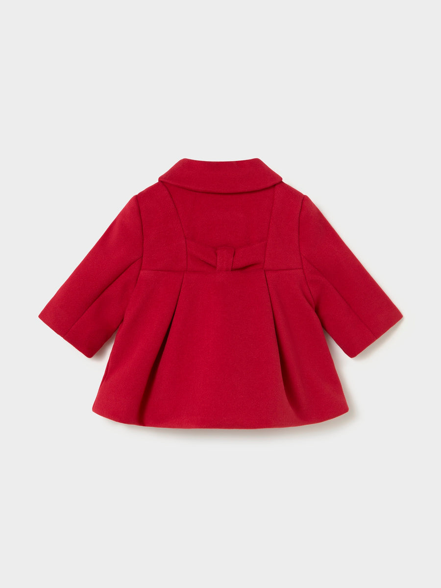 Casaco comprido bebé Red (Vermelho)  para Bebé Menina - Mayoral