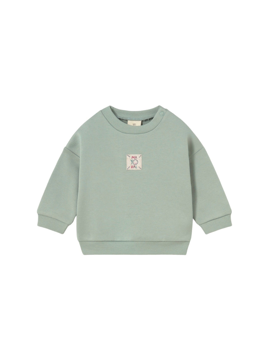 Sweat-shirt Jaspe (Verde seco)  para Bebé Menino - Mayoral
