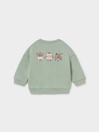 Sweat-shirt Jaspe (Verde seco)  para Bebé Menino - Mayoral