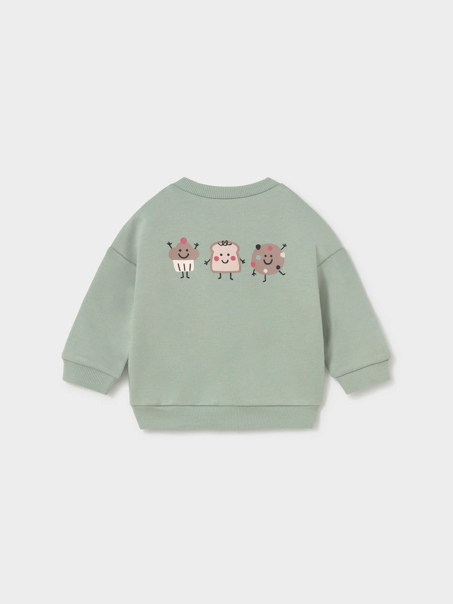Sweat-shirt Jaspe (Verde seco)  para Bebé Menino - Mayoral