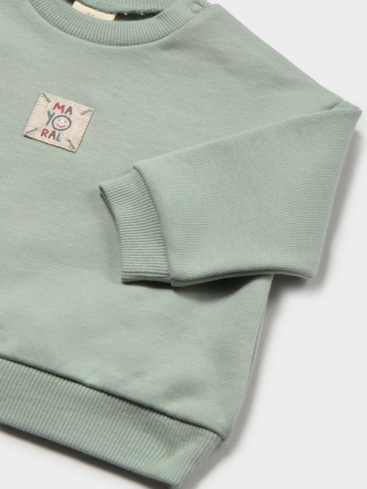 Sweat-shirt Jaspe (Verde seco)  para Bebé Menino - Mayoral