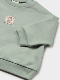 Sweat-shirt Jaspe (Verde seco)  para Bebé Menino - Mayoral