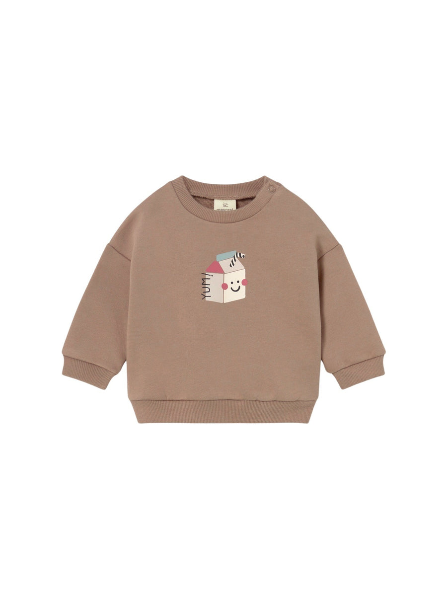Sweat-shirt Opalo (Castanho Claro)  para Bebé Menino - Mayoral