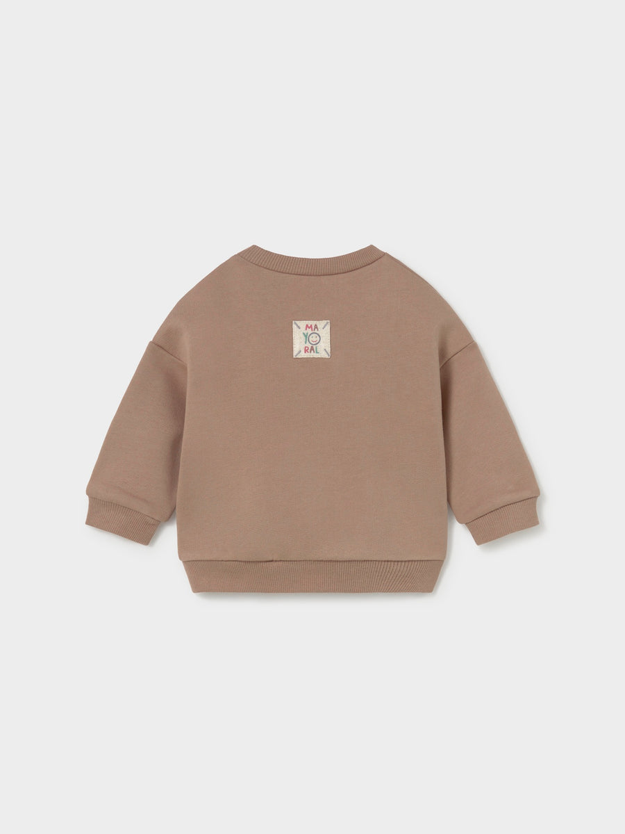 Sweat-shirt Opalo (Castanho Claro)  para Bebé Menino - Mayoral