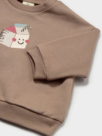 Sweat-shirt Opalo (Castanho Claro)  para Bebé Menino - Mayoral