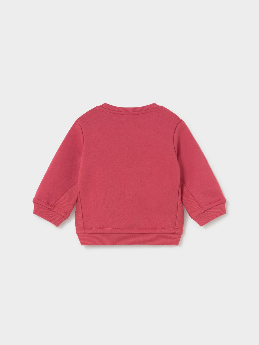 Sweat-shirt Ameixa (Vermelho Escuro)  para Bebé Menino - Mayoral