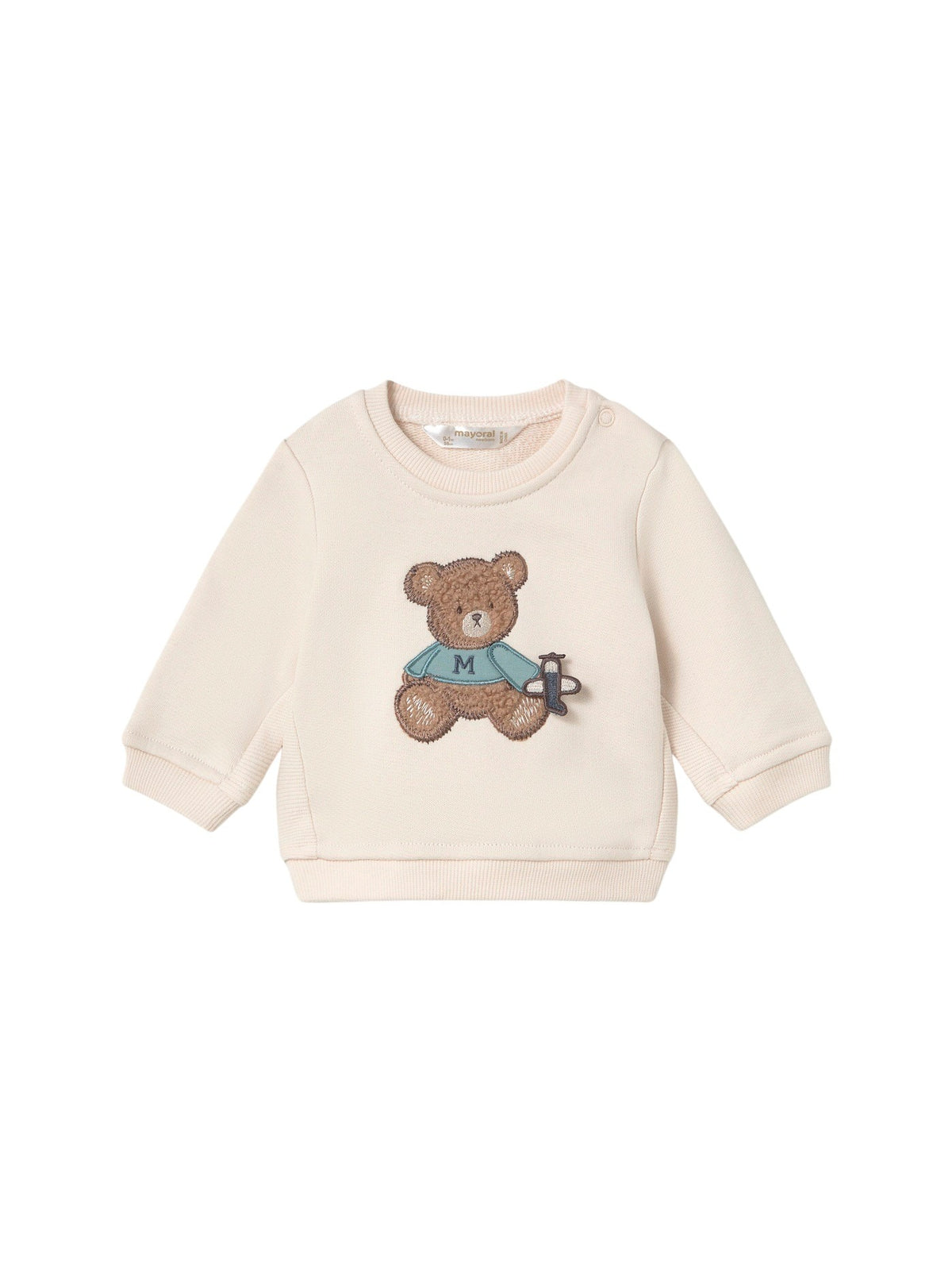Sweat-shirt Cerámica (Creme / Pérola)  para Bebé Menino - Mayoral