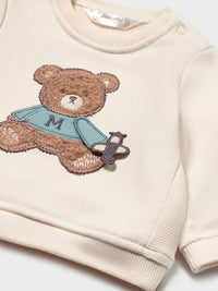 Sweat-shirt Cerámica (Creme / Pérola)  para Bebé Menino - Mayoral
