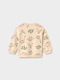 Sweat estampada dinossauros Light topo (Tijolo)  para Bebé Menino - Mayoral
