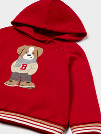 Sweat c/ carapuço Vermelho (Vermelho)  para Bebé Menino - Mayoral