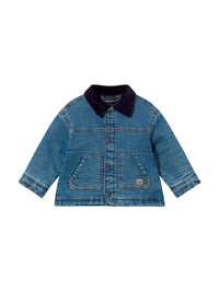 Blusão soft denim acolchoado Base (Ganga)  para Bebé Menino - Mayoral