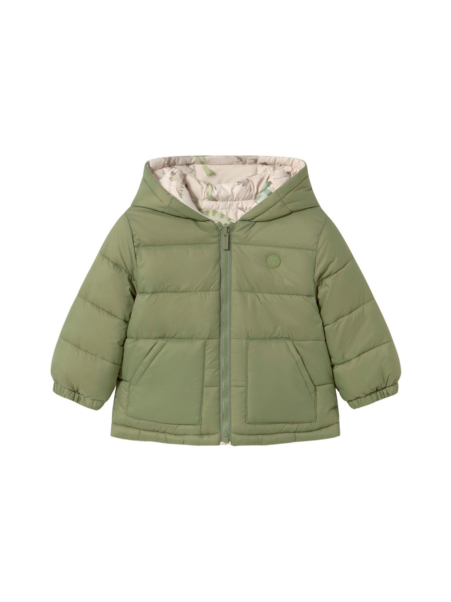Blusão soft reversivel Loureiro (Azeitona)  para Bebé Menino - Mayoral