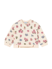 Sweat felpa Soja (Creme / Pérola)  para Bebé Menina - Mayoral