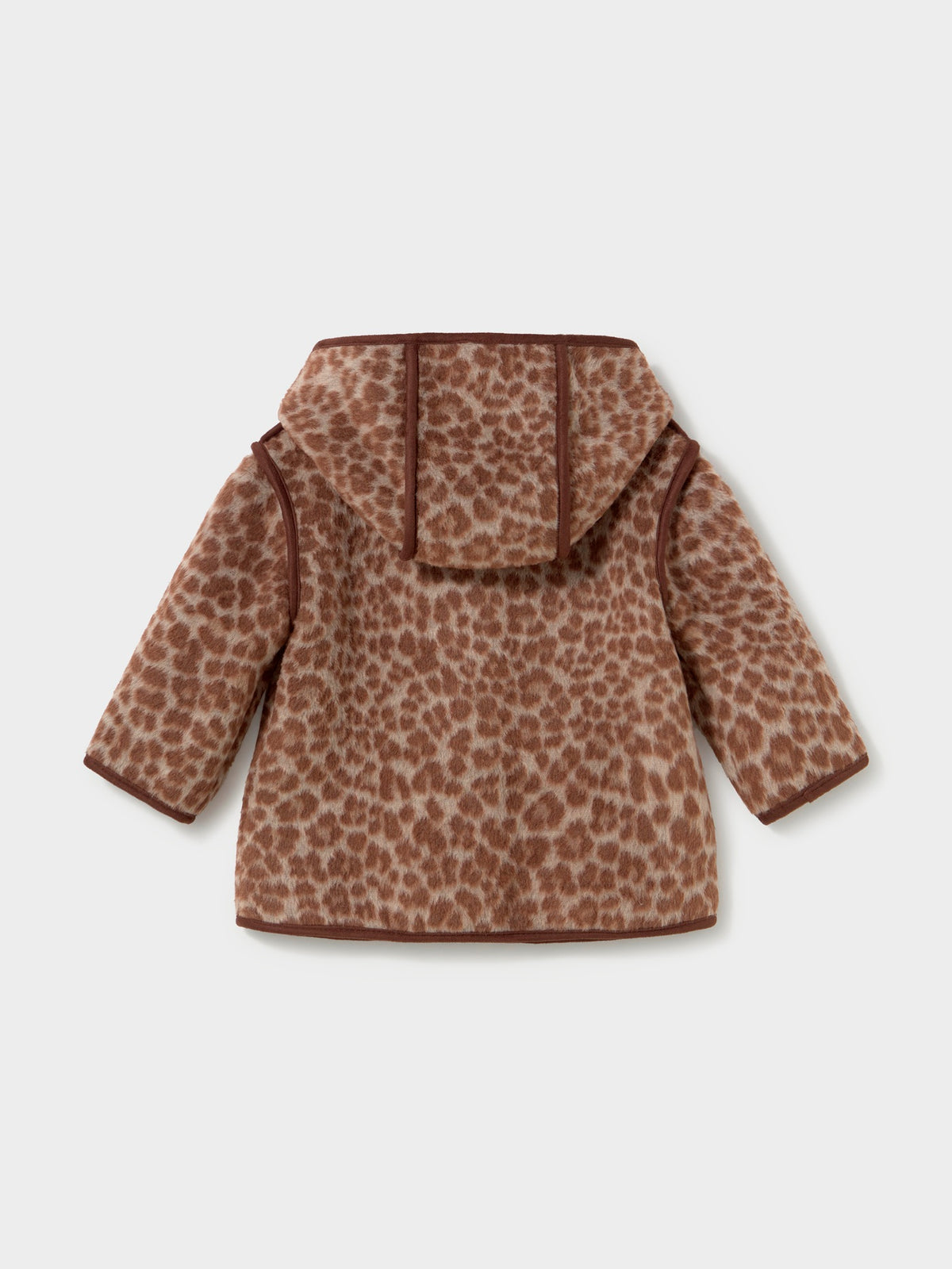 Casaco jacquard Nóz (Castanho Claro)  para Bebé Menina - Mayoral
