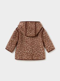 Casaco jacquard Nóz (Castanho Claro)  para Bebé Menina - Mayoral