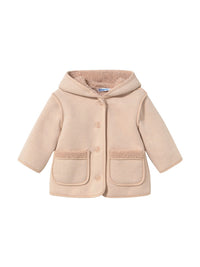 Casaco jacquard Tofu (Bege)  para Bebé Menina - Mayoral