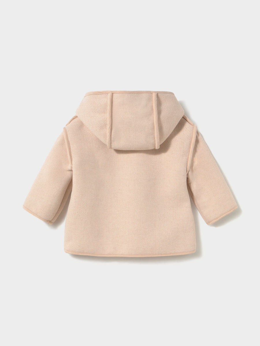 Casaco jacquard Tofu (Bege)  para Bebé Menina - Mayoral