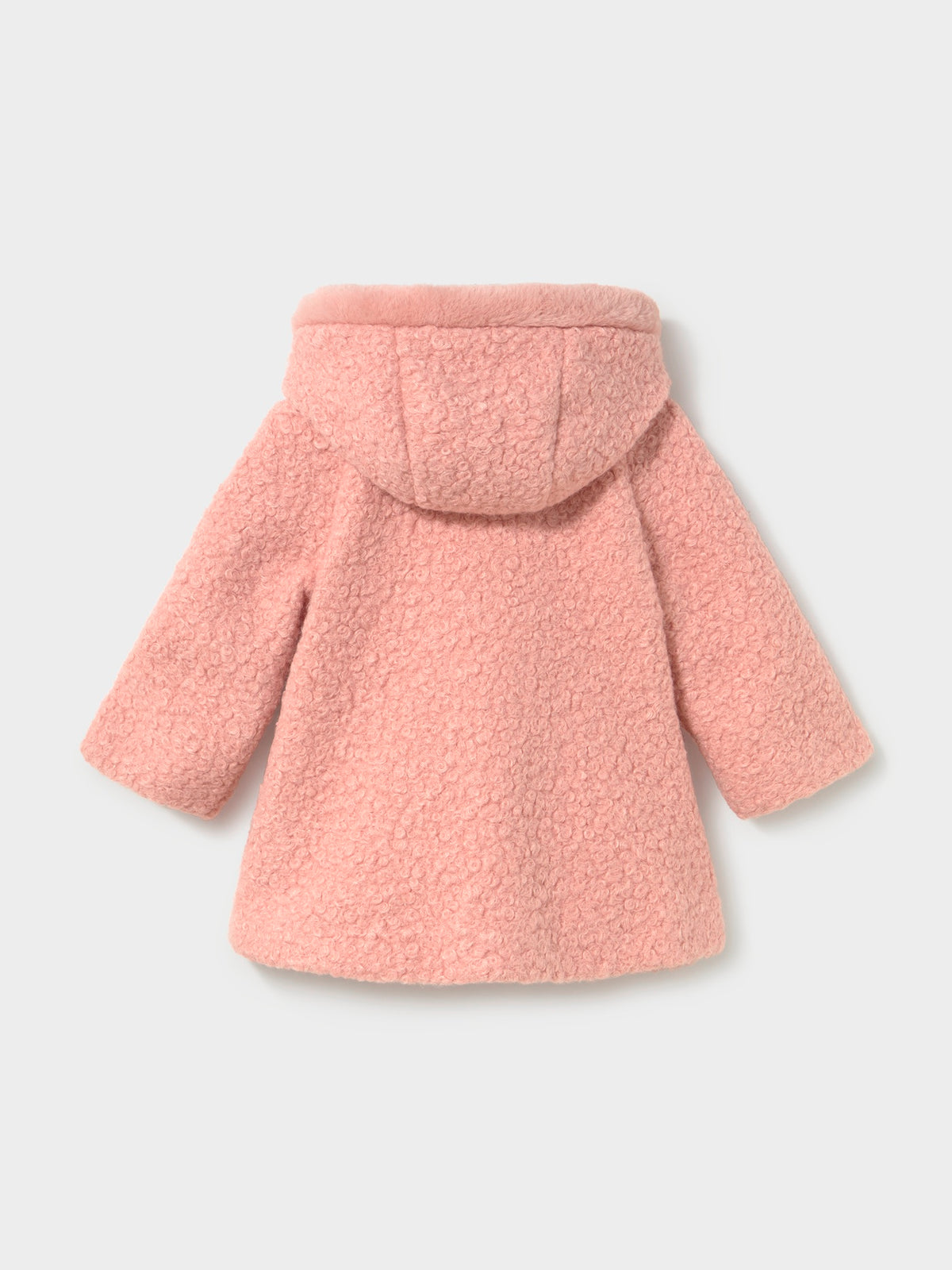 Casaco com capuz Petisui (Rosa Bébé)  para Bebé Menina - Mayoral