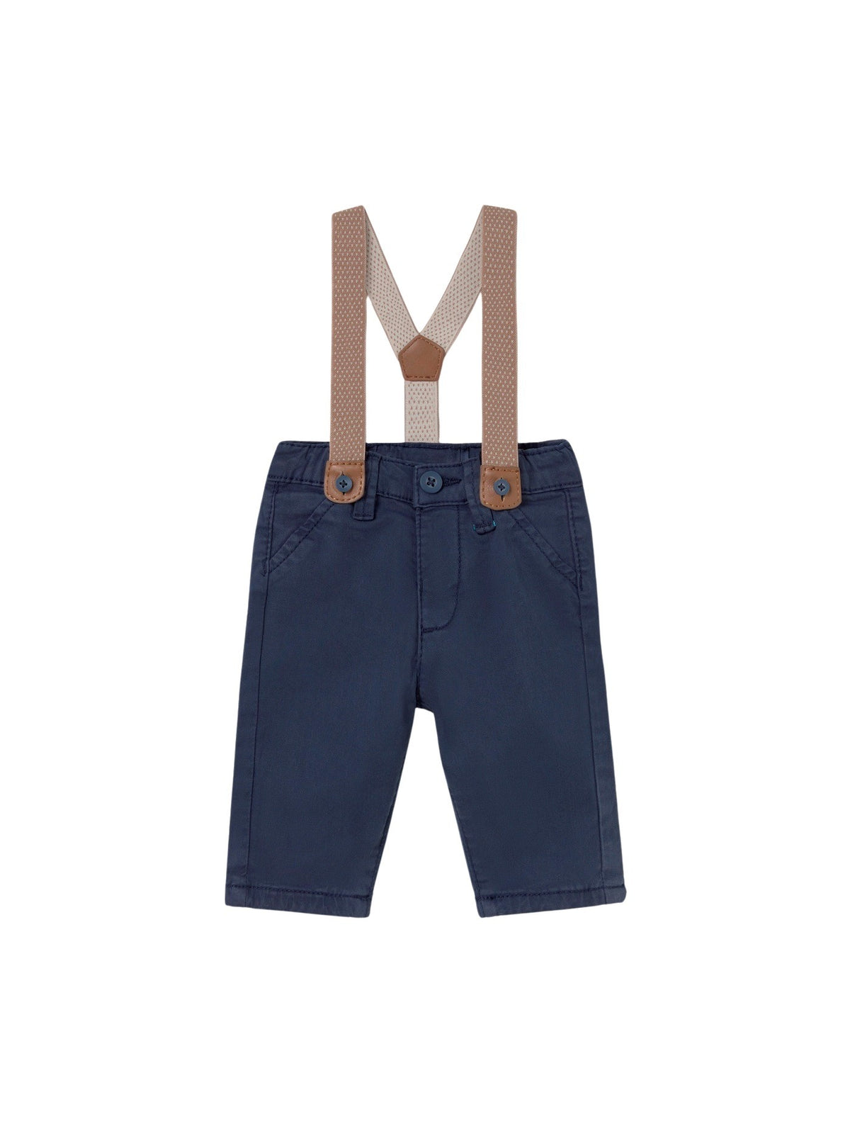 Calça suspensórios Azul navy (Marinho)  para Bebé Menino - Mayoral