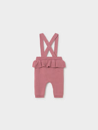 Conj. 3 peças tricô Lírio (Rosa Velho)  para Bebé Menina - Mayoral