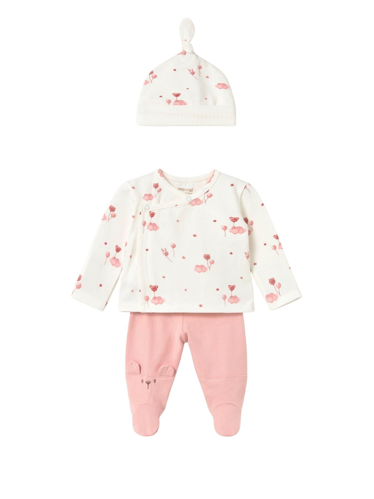 Set de prenda conj. polaina Rosa baby (Rosa Bébé)  para Bebé Menina - Mayoral