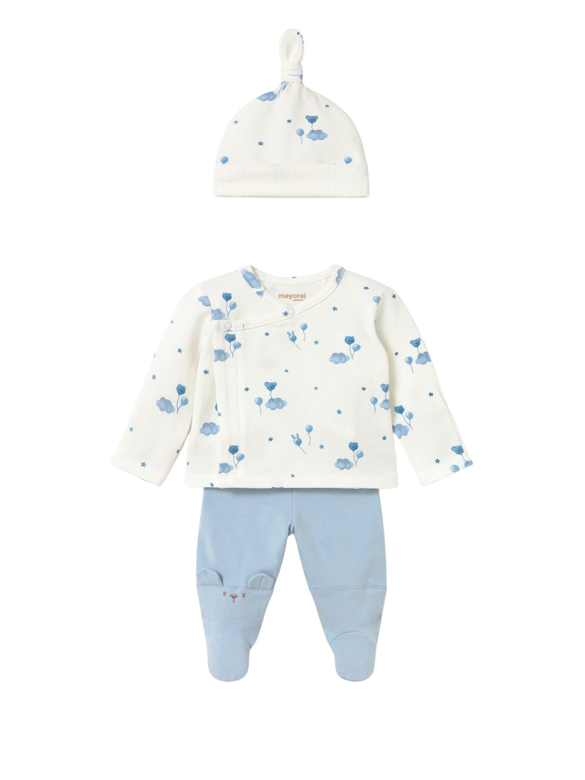 Set de prenda conj. polaina Azul céu (Celeste)  para Bebé Menino - Mayoral