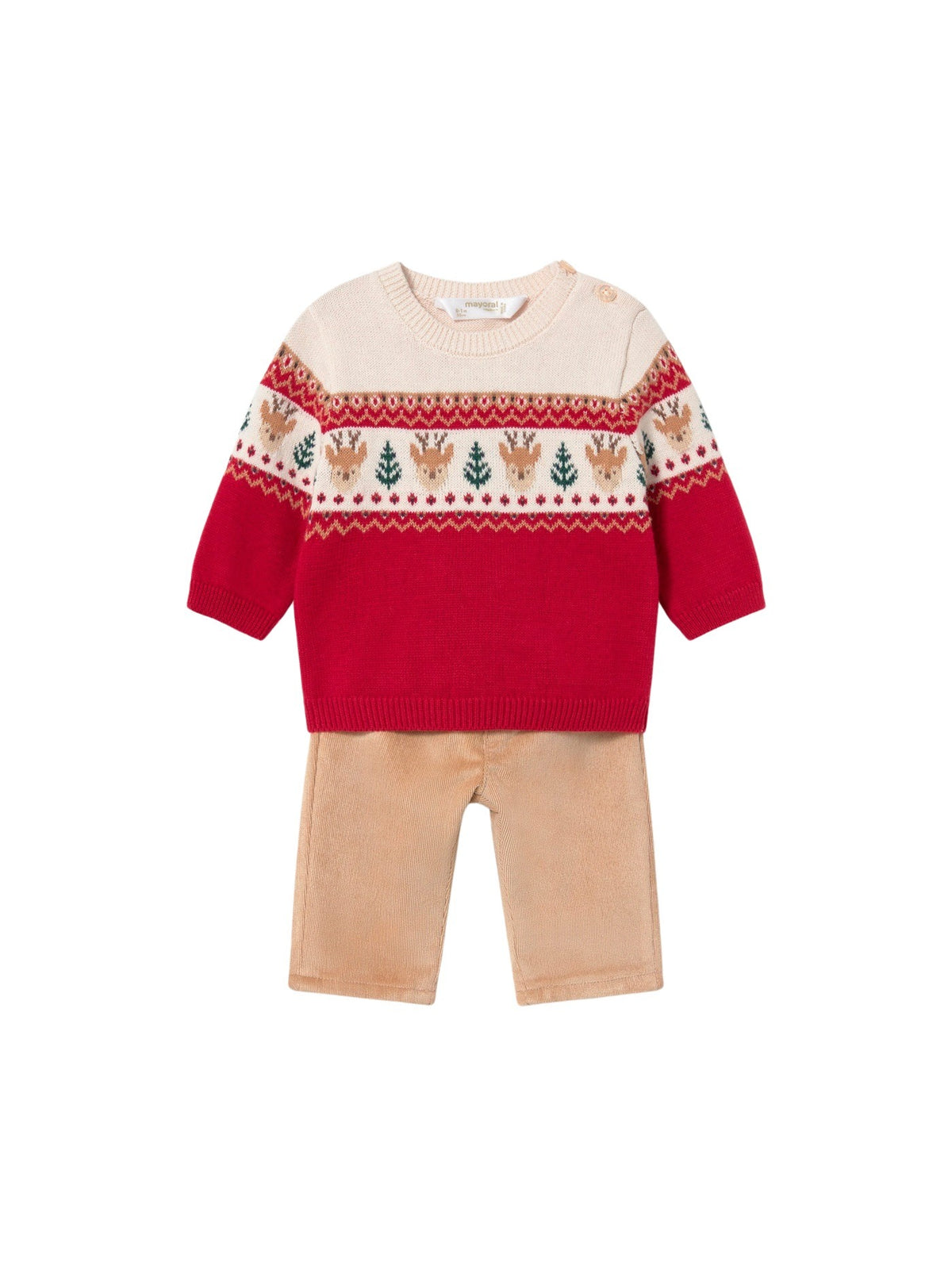 Conj. calça jersey Red (Vermelho)  para Bebé Menino - Mayoral