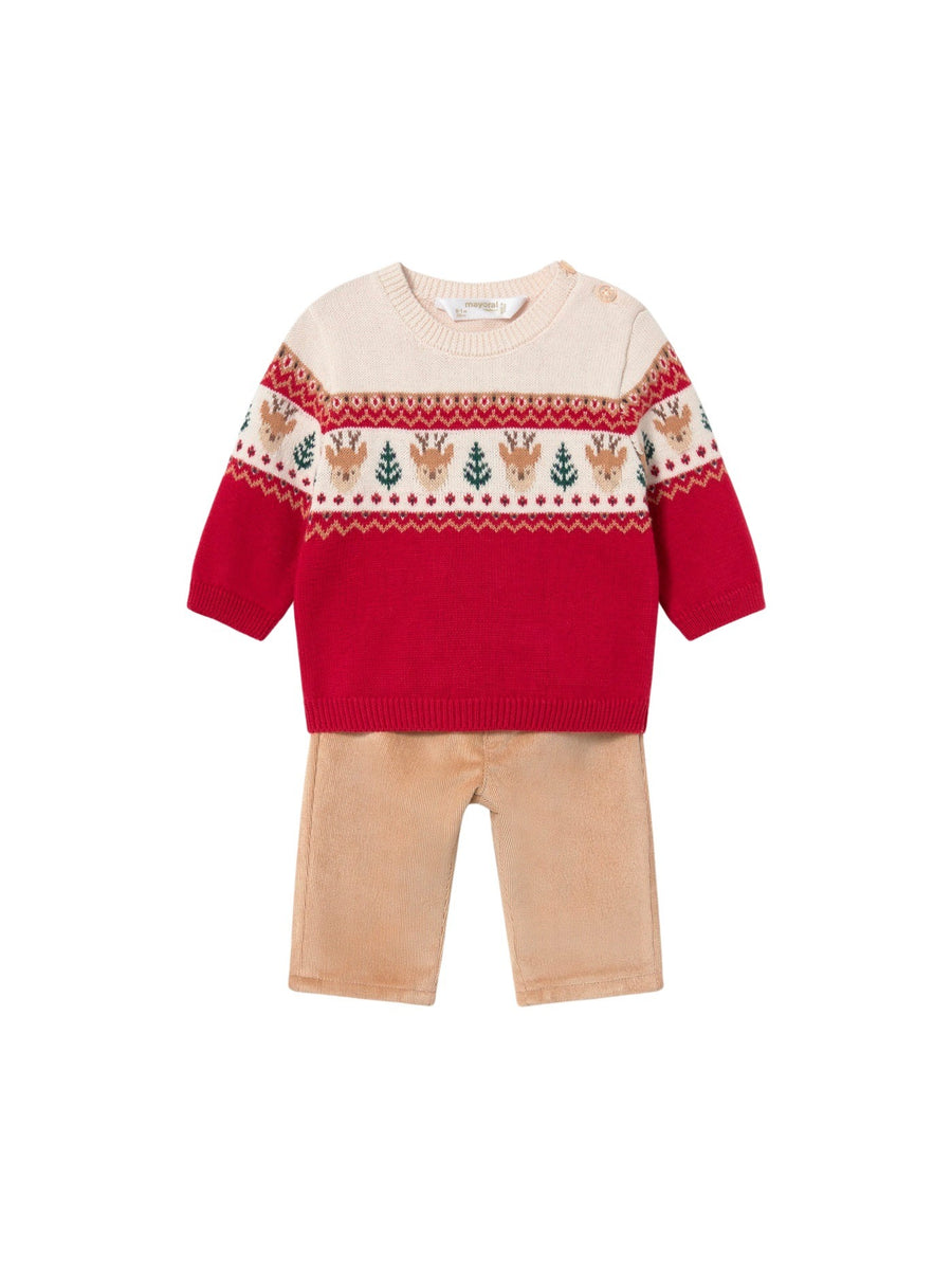 Conj. calça jersey Red (Vermelho)  para Bebé Menino - Mayoral