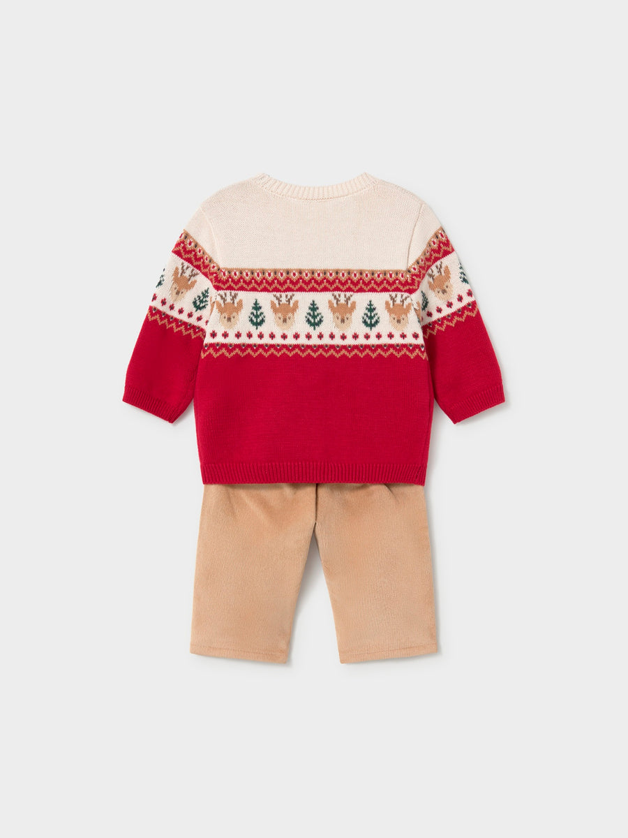 Conj. calça jersey Red (Vermelho)  para Bebé Menino - Mayoral